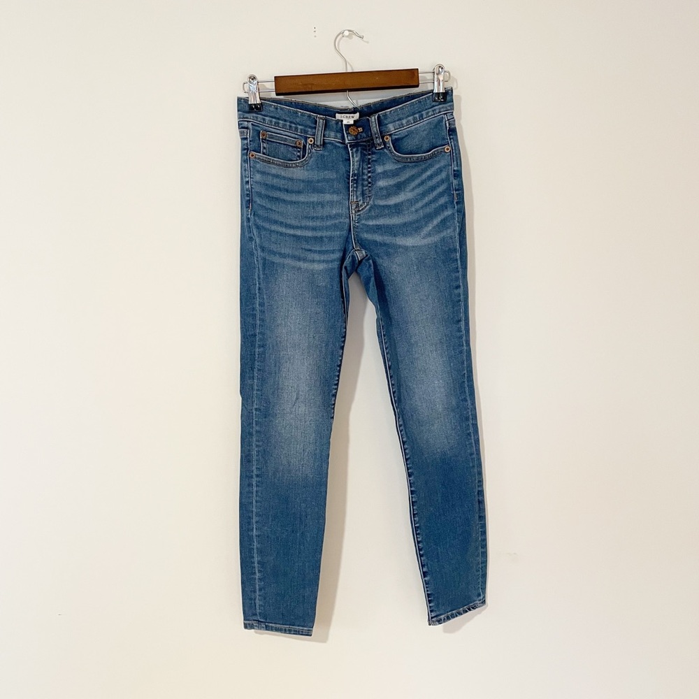 J. Crew Medium Wash Skinny Jeans